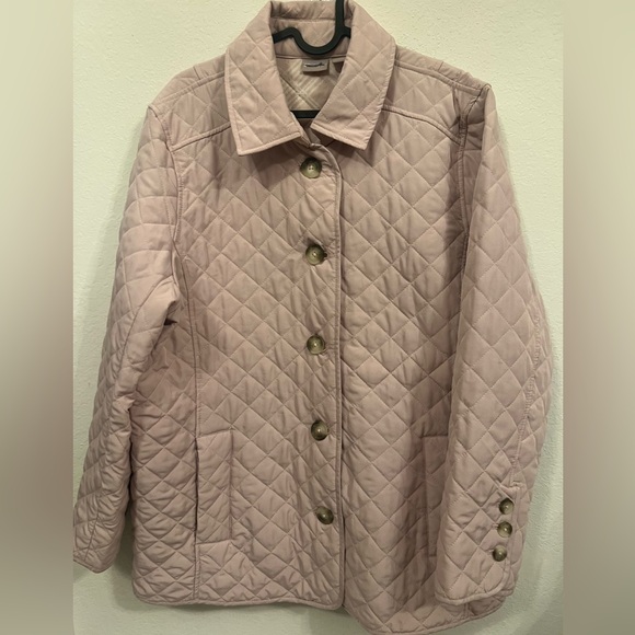 🌻Chico’s Quilted Pink Jacket - Picture 12 of 12